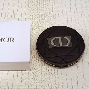 NEW IN BOX   Limited Edition Authentic Dior Quilted Logo Double Face Pocket Mirr